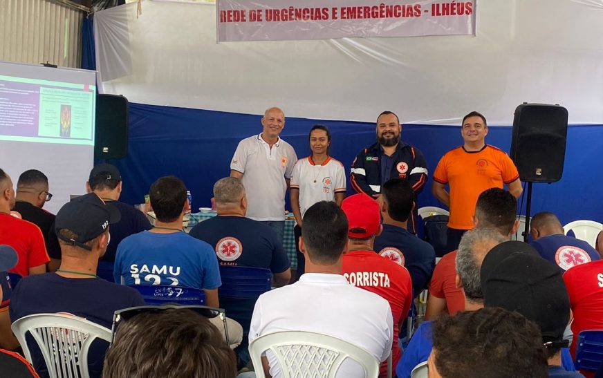 Capacitação de condutores do SAMU 192 regional Ilhéus / Valença fortalece atendimento