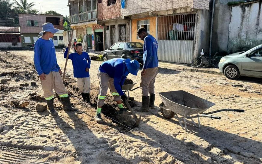 Prefeitura de Ilhéus inicia requalificação da Praça da Mangueira, no bairro Nelson Costa