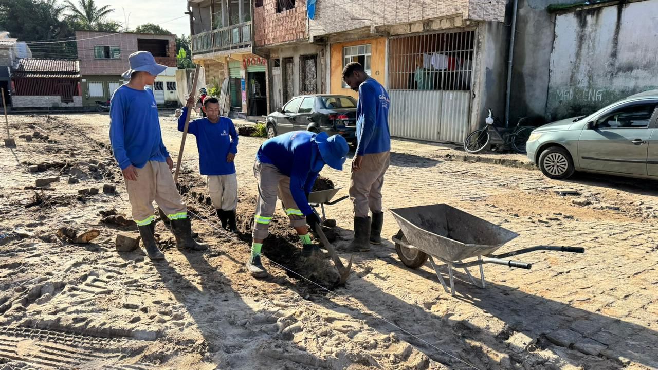 Prefeitura de Ilhéus inicia requalificação da Praça da Mangueira, no bairro Nelson Costa
