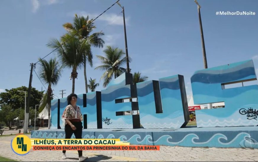 Ilhéus brilha em rede nacional no “Melhor da Noite”, da TV Band