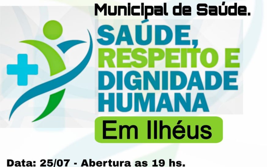 Ilhéus se prepara para Conferência Municipal de Saúde nos dias 25 e 26 de julho