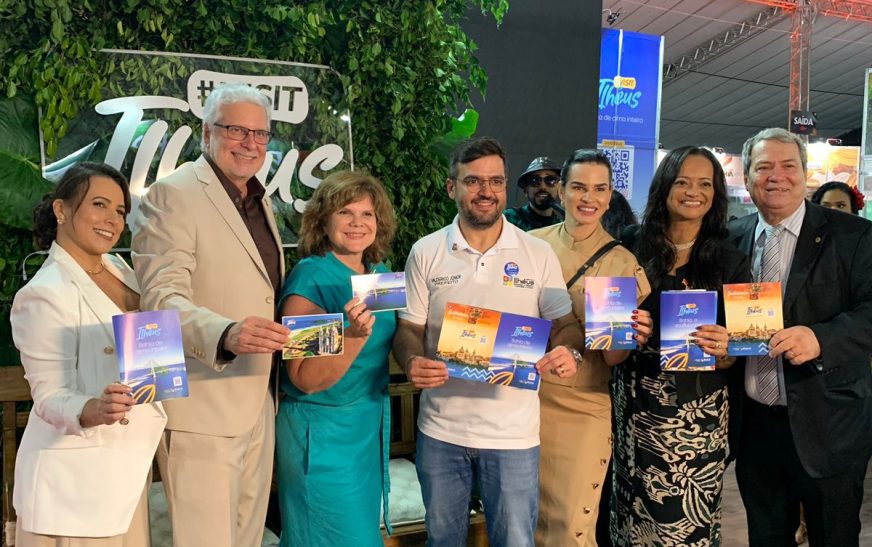 Ilhéus apresenta estande institucional no Festival do Chocolate 2025 e reúne setor turístico em ação conjunta