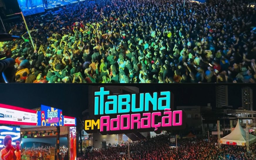 Itabuna em Adoração: Mais de 20 mil pessoas sacudiram a Beira Rio com show de Thalles Roberto
