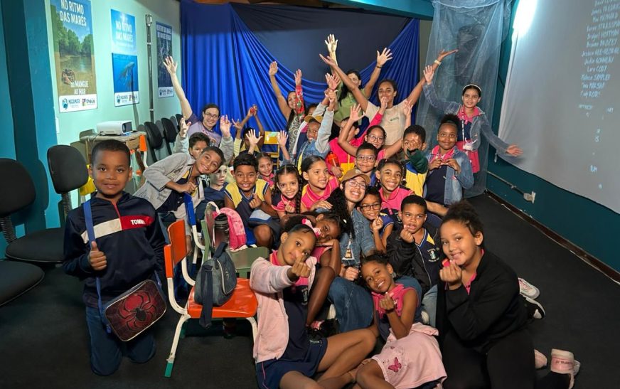 Museu do Mar e da Mata recebe visita da Escola Arca de Noé em projeto de valorização da natureza
