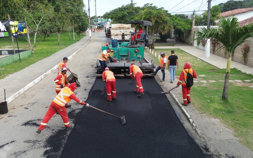 Ilhéus recebe R$ 1,9 milhão para obras de pavimentação asfáltica
