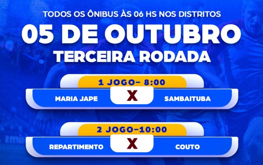 Estádio Mário Pessoa recebe terceira rodada da I Copa Distrital de Ilhéus