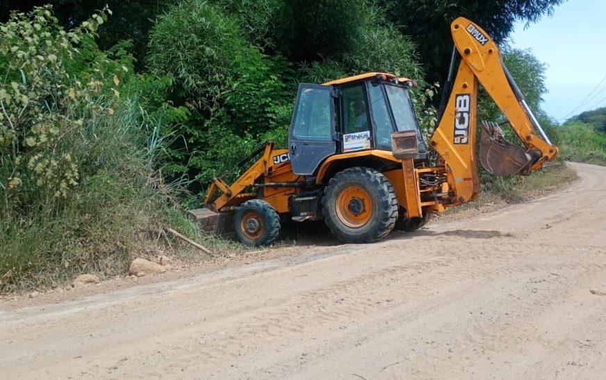Prefeitura de Ilhéus dá continuidade à recuperação da estrada de Aritaguá