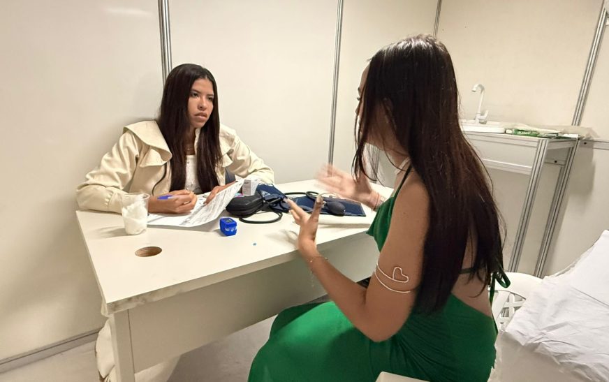 Terceira noite de atendimentos no Posto Avançado de Saúde da Virada Ilhéus foi tranquila e eficiente