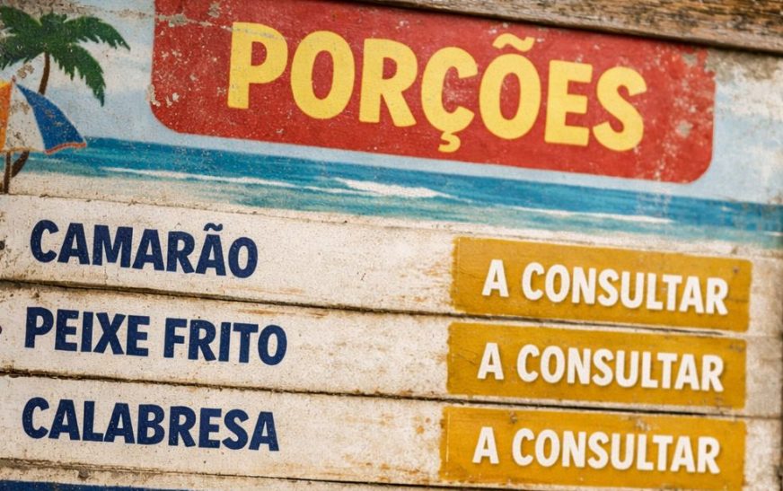 *Procon de Ilhéus alerta que cardápio com “preço a consultar” em barracas de praia é ilegal*