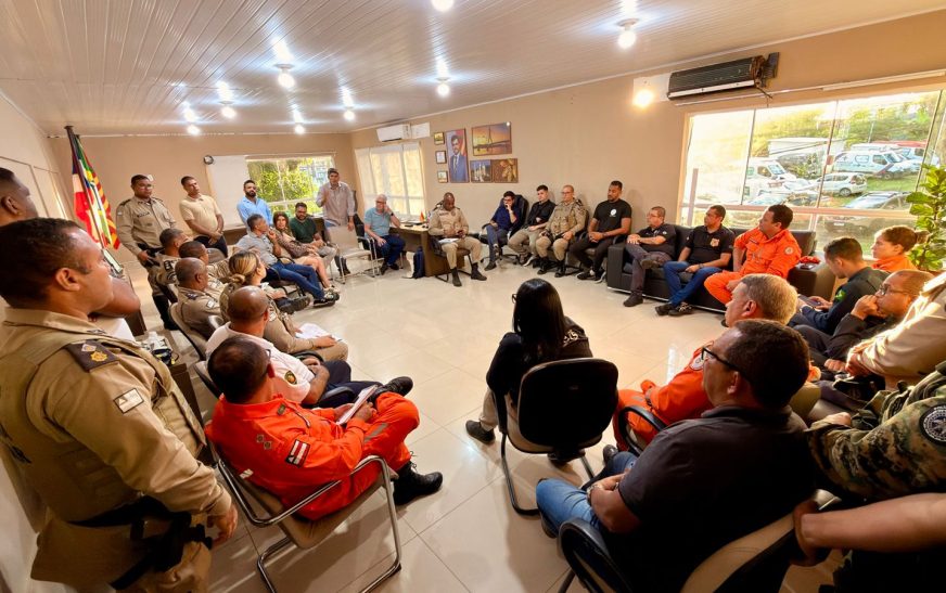 Prefeitura de Ilhéus define plano de segurança com as forças policiais para a Festa de Iemanjá e o Carnaval