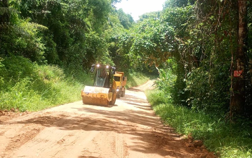 Prefeitura realiza segundo mutirão do ano para melhorias nas estradas vicinais