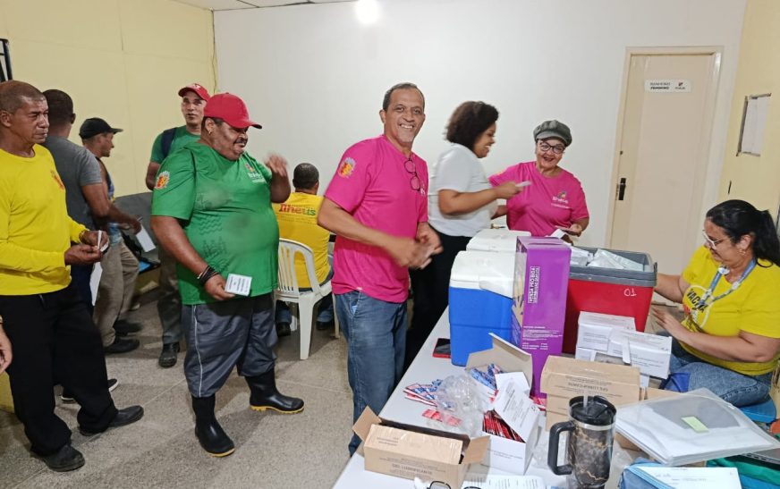 Prefeitura de Ilhéus leva testagem e vacinação aos servidores com ação “Cuidando de Quem Serve”