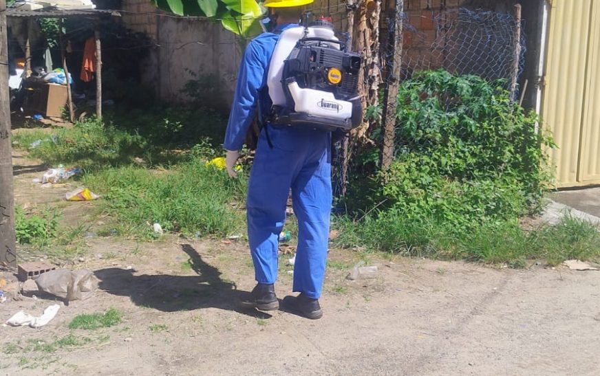 Ilhéus reforça combate ao mosquito da dengue com ação no Iguape e alerta a população para subnotificação de casos