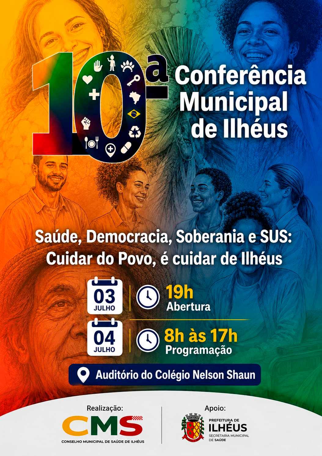 Conferência Municipal de Saúde de Ilhéus abre inscrições para sua 10ª edição
