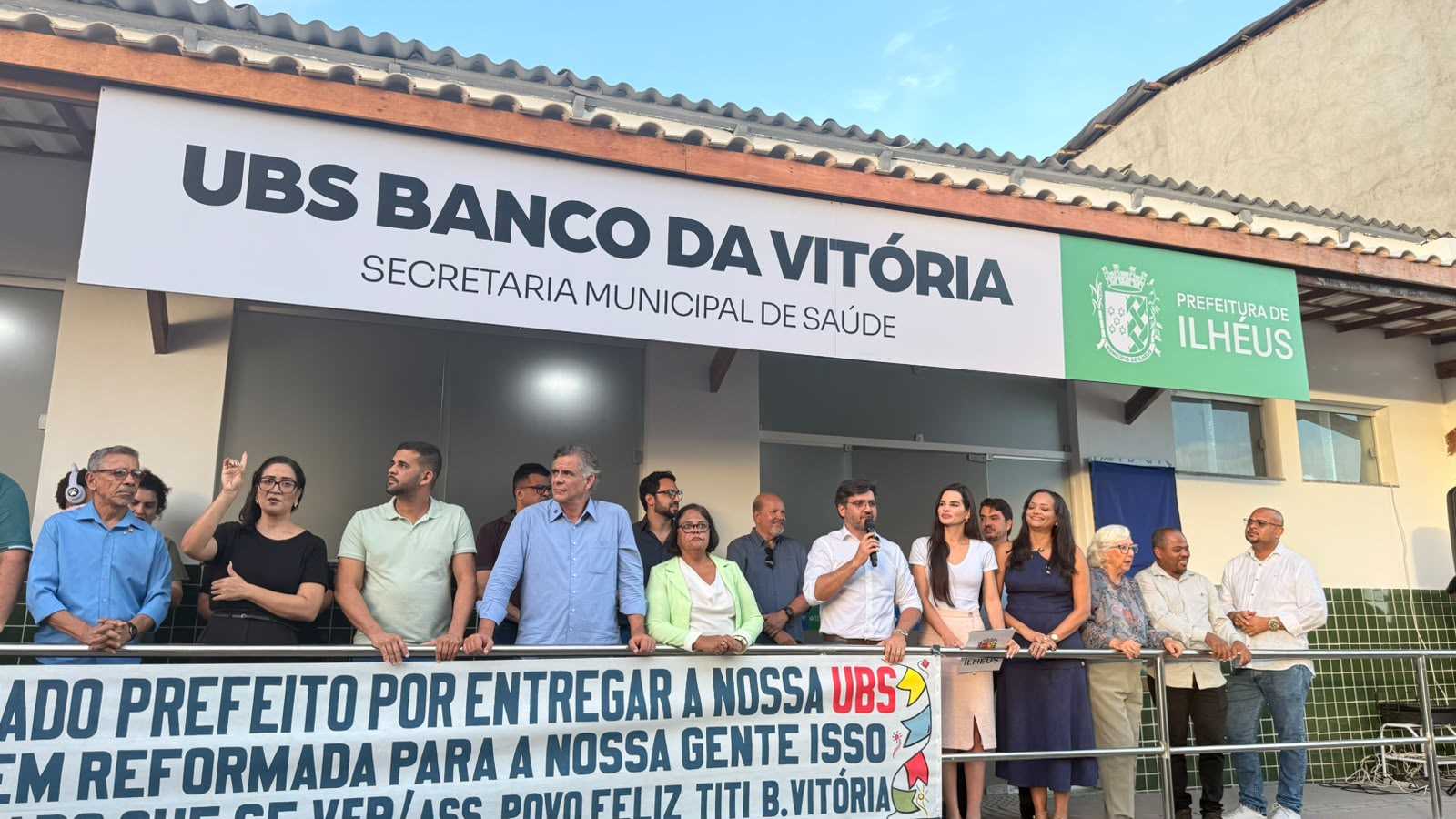 Prefeitura de Ilhéus entrega nova UBS do Banco da Vitória no aniversário de 492 anos do município