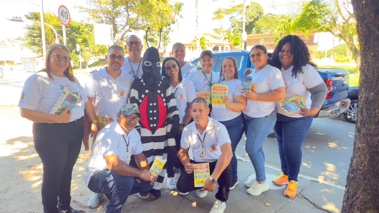 Barra de Itaípe recebe blitz educativa de combate ao Aedes aegypti
