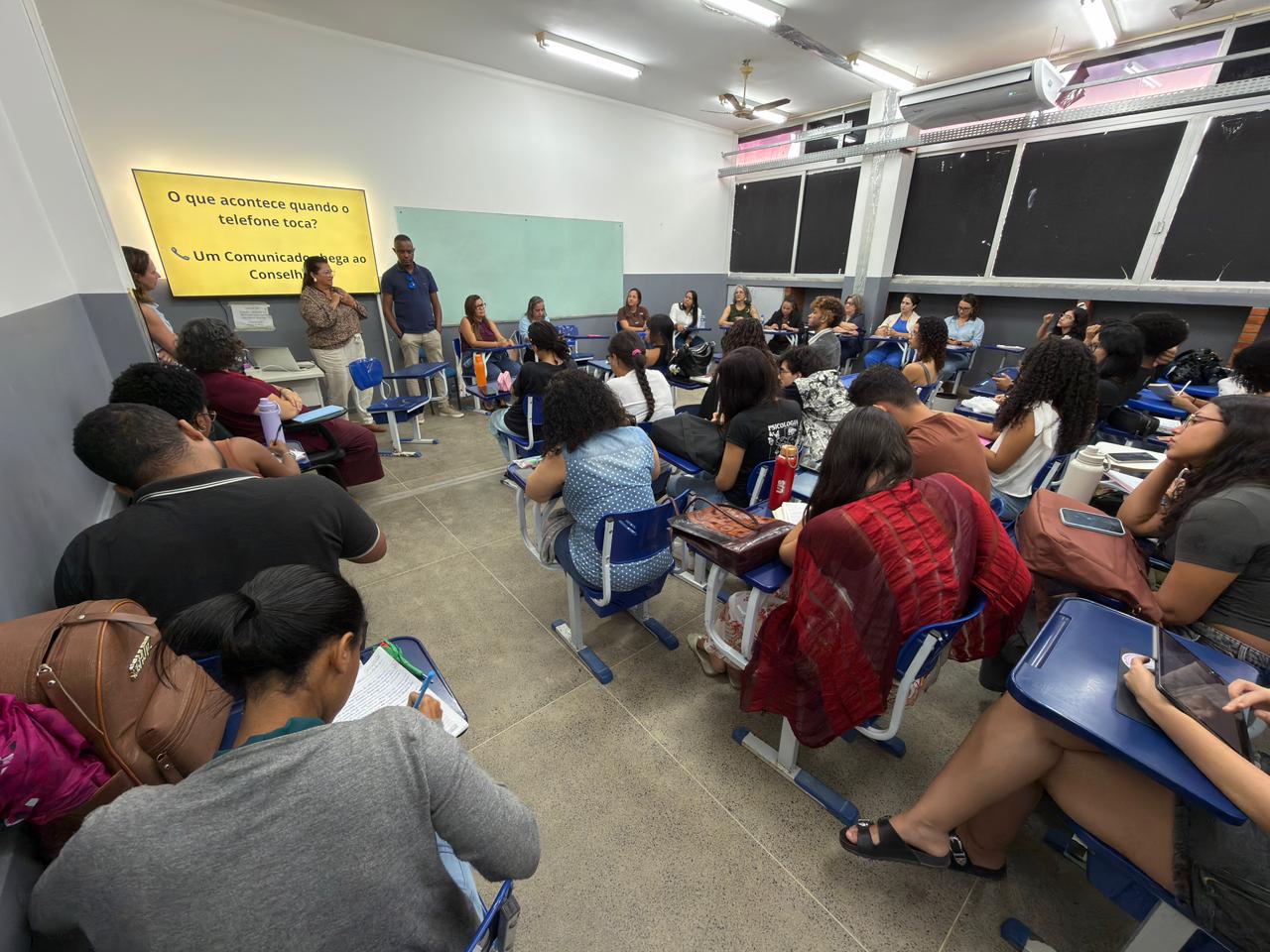 Estudantes de Psicologia conhecem atuação da rede socioassistencial de Ilhéus