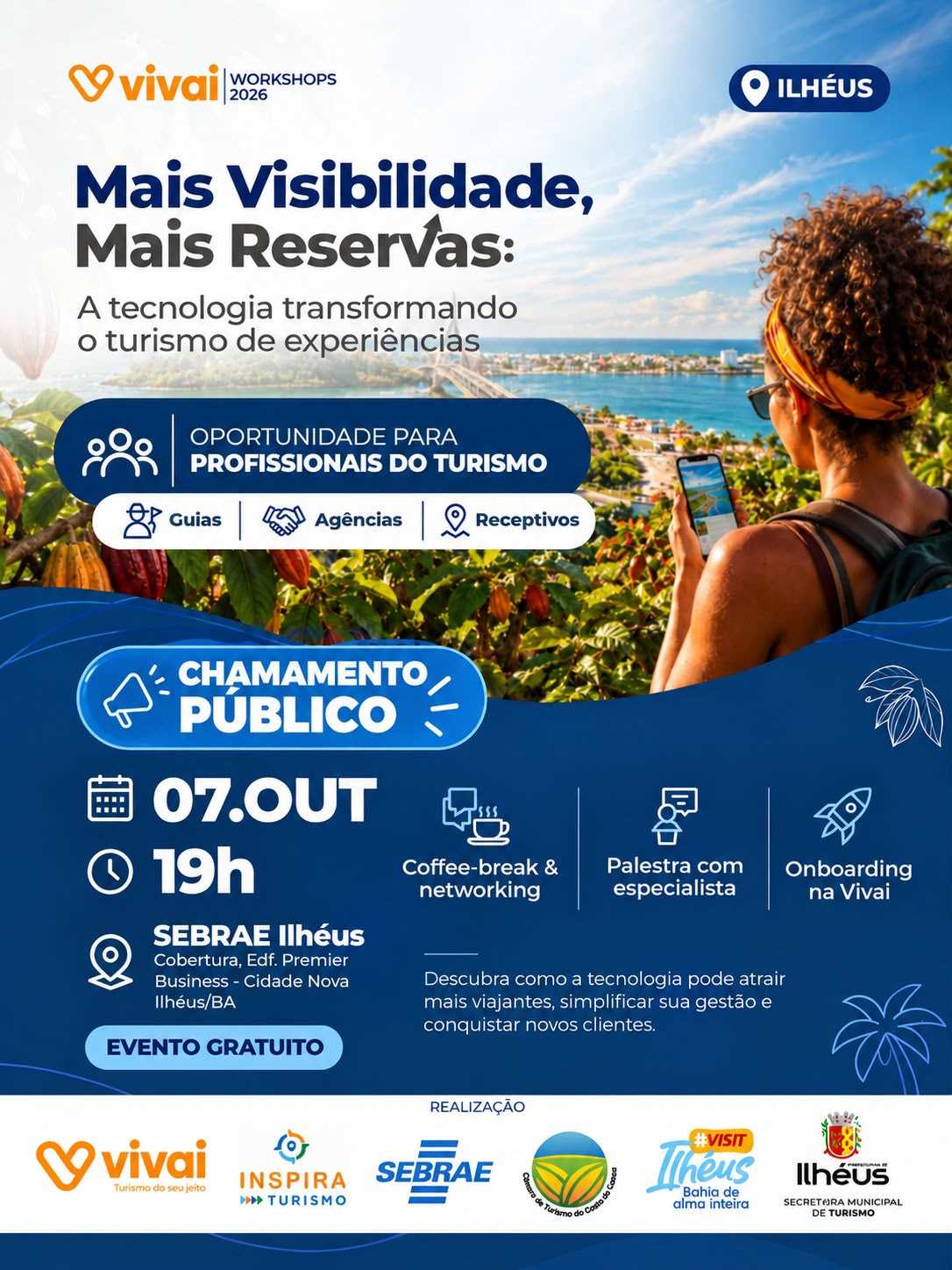 Ilhéus reúne trade turístico para apresentar novas ferramentas digitais