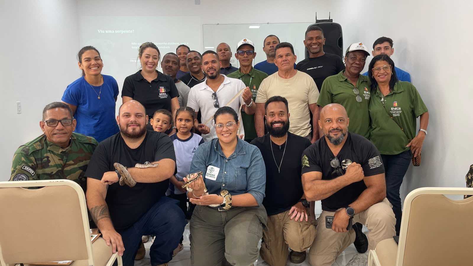 Secretaria de Meio Ambiente promove workshop sobre manejo seguro de animais sinantrópicos